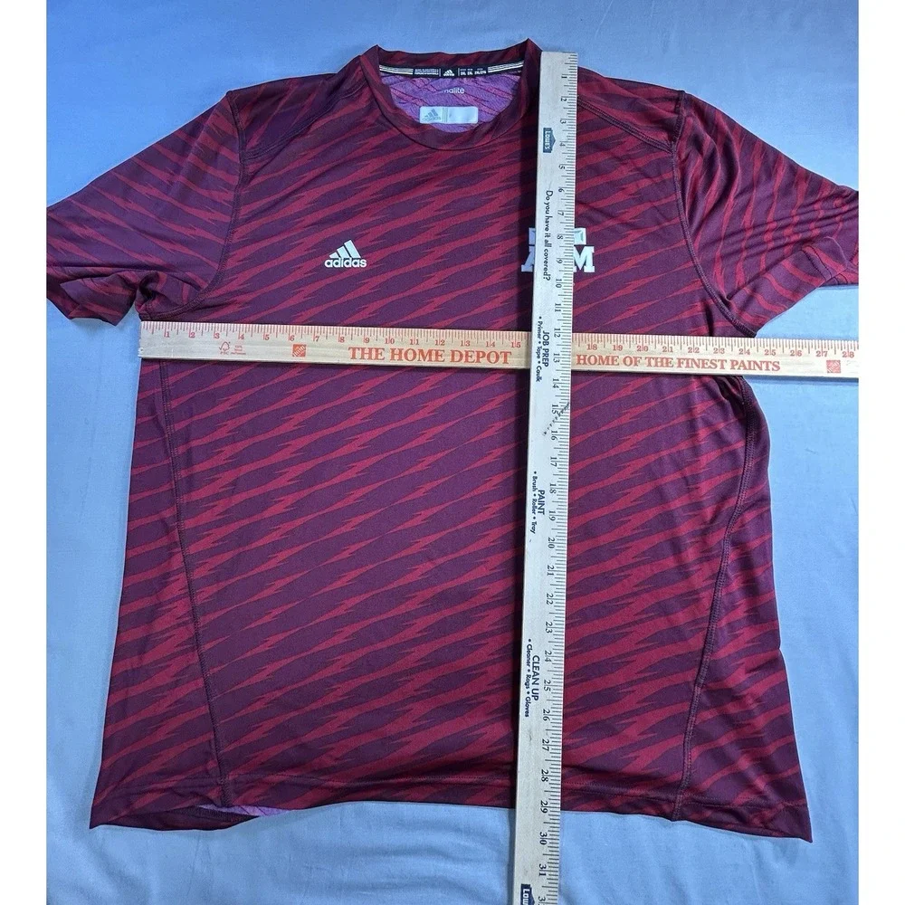Adidas Texas A&M Climalite Tshirt men's 2XL‎ NCAA college
